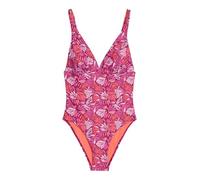 Marc O'Polo Costume da Bagno da Donna Abstract Leaf, Abstract Leaf Raspberrycoulisleafprint, S