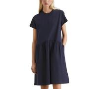 Marc OߴPolo Denim Donna Abito in Jersey in Cotone bio al Ginocchio, Blu (Blue Depths), S