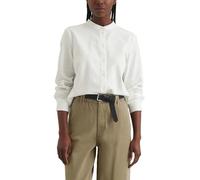 Marc OߴPolo Denim Donna Blusa con Colletto alla Coreana Relaxed Fit, Bianco (Silky White), S