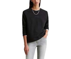 Marc OߴPolo Denim Donna Felpa in cotone bio relaxed fit, Nero (Black), L