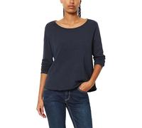 Marc OߴPolo Denim Donna Maglietta a Maniche Lunghe in Cotone bio con Scollo a Barca, Blu (Scandinavian Blue), M