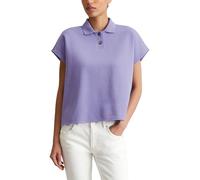 Marc OߴPolo Denim Donna Maglietta Polo a Maniche Corte in Cotone bio Wide Fit, Viola (Soft Hibiscus), M