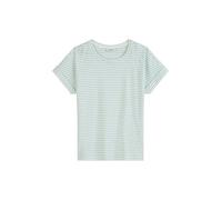 Marc OߴPolo Denim Donna T-Shirt in Cotone bio a Righe, Blu (Light Blue Multi 01), S