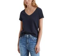 Marc OߴPolo Denim Donna T-Shirt in Cotone bio con Scollo a V, Blu (Scandinavian Blue), M