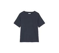 Marc OߴPolo Denim Donna T-Shirt in Cotone bio con Scollo Rotondo, Blu (Navy Teal), S