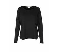 Marc OߴPolo Denim Donna Maglietta a Maniche Lunghe in Cotone bio con Scollo a Barca, Nero (Black), L