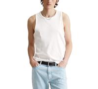 Marc OߴPolo Denim Uomo Canotta in Cotone bio a Costine, Bianco (White), M
