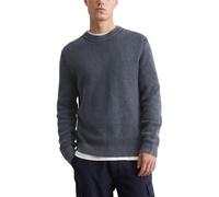 Marc OߴPolo Denim Uomo Pullover in Maglia in Cotone bio con Scollo Rotondo, Blu (True Navy), XXL