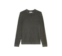 Marc OߴPolo Denim Uomo Pullover in Maglia in Cotone bio con Scollo Rotondo, Grigio (Tornado Grey), M