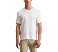 Marc OߴPolo Denim Uomo T-shirt in cotone bio con scollo rotondo, Bianco (White), M
