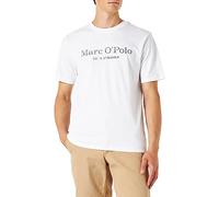 Marc OߴPolo Denim Uomo T-Shirt in Cotone bio con Scollo Rotondo, Bianco (White), S