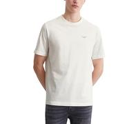 Marc OߴPolo Denim Uomo T-shirt in cotone bio regular fit, Bianco Sporco (Egg White), XL