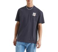 Marc OߴPolo Denim Uomo T-Shirt in Cotone bio Relaxed Fit, Blu (True Navy), XXL