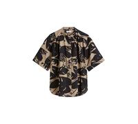 Marc OߴPolo Donna Camicia a maniche corte con stampa integrale leggera, Multicolore (Multi), 44