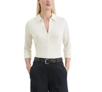 Marc OߴPolo Donna Camicia in Jersey con Colletto Kent Maniche Corte, Bianco (White Cotton), L