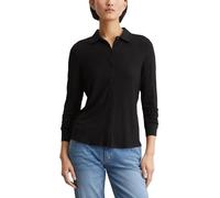 Marc OߴPolo Donna Camicia in Jersey parzialmente Elasticizzata Colletto a Punta, Nero (Black), S
