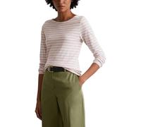 Marc OߴPolo Donna Maglietta a Maniche Lunghe in Cotone bio a Righe