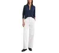 Marc OߴPolo Donna Maglietta a maniche lunghe parzialmente elasticizzata elegante, Blu (Cloudless Night), S