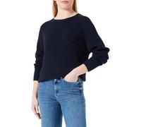 Marc OߴPolo Donna Pullover in maglia in cotone bio con scollo rotondo, Blu (Night Sky), XS