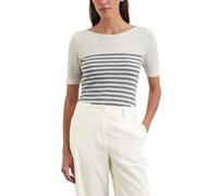 Marc OߴPolo Donna T-Shirt in Cotone bio a Righe, Multicolore (Multi), XL
