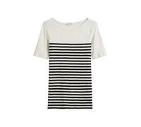 Marc OߴPolo Donna T-shirt in cotone bio a righe, Multicolore (Multi), XS