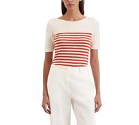 Marc OߴPolo Donna T-shirt in cotone bio a righe, Multicolore (Multi), XXL