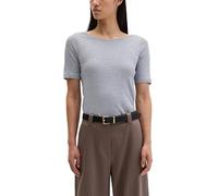 Marc OߴPolo Donna T-shirt in cotone bio con scollo a barca