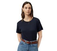 Marc OߴPolo Donna T-Shirt in Cotone bio Loose Fit, Blu (Manic Midnight), XXL