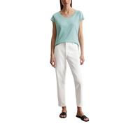Marc OߴPolo Donna T-Shirt in Cotone bio Regular Fit, Blu (Pure Teal), M
