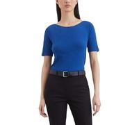 Marc OߴPolo Donna T-Shirt in Cotone bio Regular Fit, Blu (Shiny Blue), XL