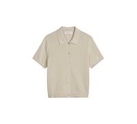 Marc O'Polo - Cardigan in Maglia a Manica Corta - - Knitwear - Donna - Beige - XL