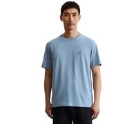 Marc O'Polo Maglietta blu chiaro / blu scuro, Taglia M