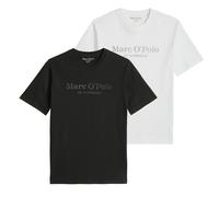Marc O'Polo Maglietta nero / bianco Uomo Marc O'Polo S