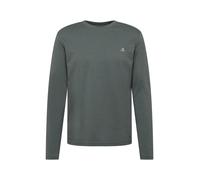 Marc O'Polo Maglietta verde scuro / bianco, Taglia XXXL