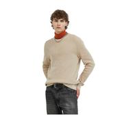 Marc O'Polo - Maglione Girocollo a Coste - - Knitwear - Uomo - Beige - M