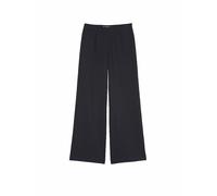 Marc OߴPolo Donna Pantaloni in tessuto con vita alta wide fit, Blu (Thunder Blue), 42