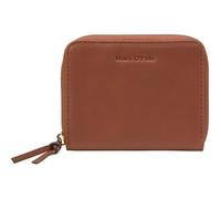 Marc O'Polo Pelle portafoglio Ellis Combi Wallet Dark Cognac marrone
