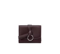 Marc O'Polo Pelle portafoglio Leni Combi Wallet Black Cherry marrone scuro