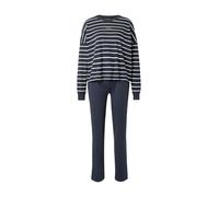 Marc O'Polo Pigiama blu scuro / bianco Donna Marc O'Polo L