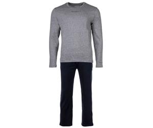 Marc O'Polo Pigiama lungo navy / grigio scuro Uomo Marc O'Polo L