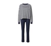 Marc O'Polo Pigiama 'Mix & Match' blu scuro / bianco Donna Marc O'Polo S blu scuro / bianco