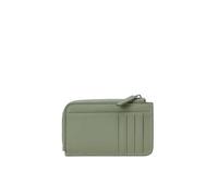Marc O'Polo portafoglio Florica Leather Zip Wallet Fresh Sage grigio-verde