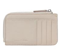 Marc O'Polo portafoglio Florica Leather Zip Wallet Grey Silk avorio