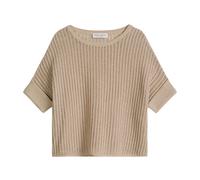 Marc O'Polo - Pullover Ajour a Maniche Corte - - Tops - Donna - Beige - M