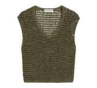 Marc O'Polo - Pullunder Ajour - - Knitwear - Donna - Verde - XS