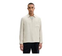 Marc O'Polo - Sovracamicia con zip in lino - - Jackets - Uomo - Beige - 2XL