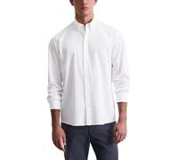 Marc OߴPolo Uomo Camicia in Cotone bio Regular Fit, Bianco (White), XS