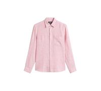 Marc OߴPolo Uomo Camicia in Lino a Maniche Lunghe a Righe, Rosa (Multi/Raspberry Pink), L
