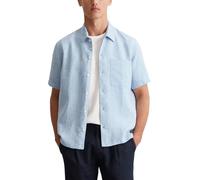 Marc OߴPolo Uomo Camicia in Lino a Maniche Lunghe Regular Fit, Blu (Mulit/Angels Wings), L