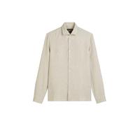 Marc OߴPolo Uomo Camicia in lino a maniche lunghe shaped fit, Beige (Multi/Oak), XXL